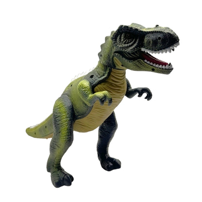 RC Walking T-Rex Dinosaur Toy with Realistic Roar, LED Lights, and Paw-Shaped Remote Control