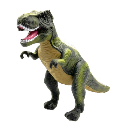 RC Walking T-Rex Dinosaur Toy with Realistic Roar, LED Lights, and Paw-Shaped Remote Control