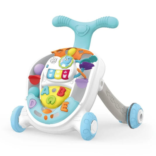 Kids Melody 3-in-1 Rolling Ball Baby Walker & Musical Activity Center - Sit-to-Stand Learning Toy with Lights & Sounds for Infants 6M+