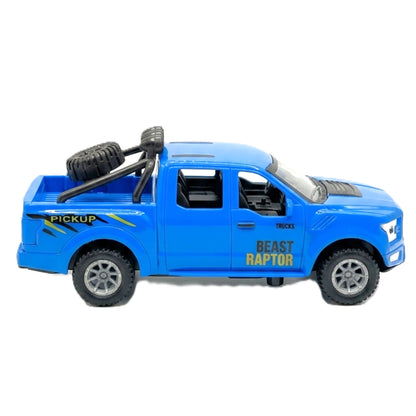 1:20 Scale High-Speed RC Pickup Truck - Beast Raptor Edition | Full-Function Remote Control Off-Road Toy Car with Working Lights - Blue