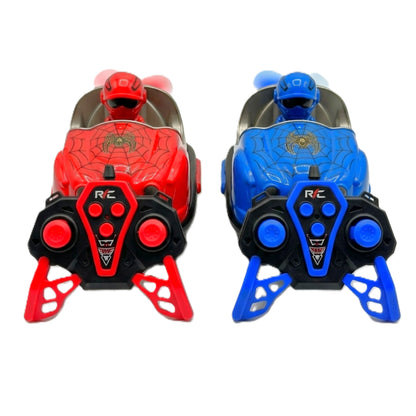 Remote Control Bumper Car Battle Set – 2-Player Interactive RC Bumper Cars with Ejecting Drivers & Sound Effects – Spider-Theme Fighting Cars for Kids Ages 3+ (Red & Blue Set)