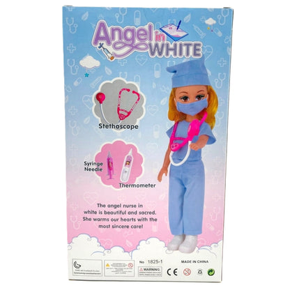 Angel in White - Healthcare Hero Doll Playset with Medical Accessories