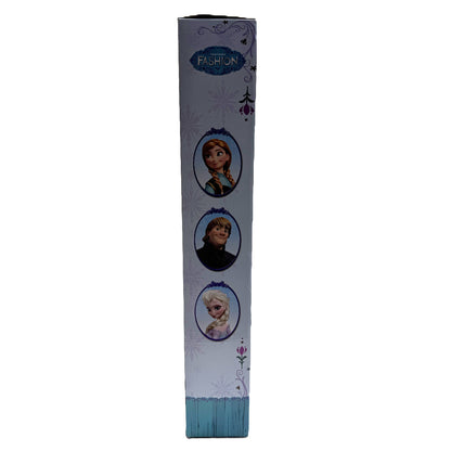 2-Piece Ice Princess Fashion Doll Set – Anna & Elsa Inspired 11-inch Dolls with Blue Sparkle Gowns and Accessories
