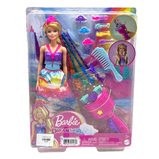 Barbie Dreamtopia Twist 'n Twirl Mermaid & Princess Hair Styling Set