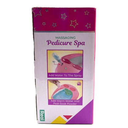 Girl's Creator Massaging Pedicure Spa - Salon Style Foot Spa with Waterfall & Light Effects