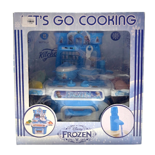 Disney Frozen "Let's Go Cooking" Mini Kitchen Play Set for Kids