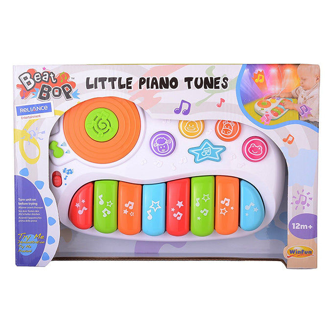WinFun Beat Bop Little Piano Tunes | Musical Keyboard Toy | 12M+