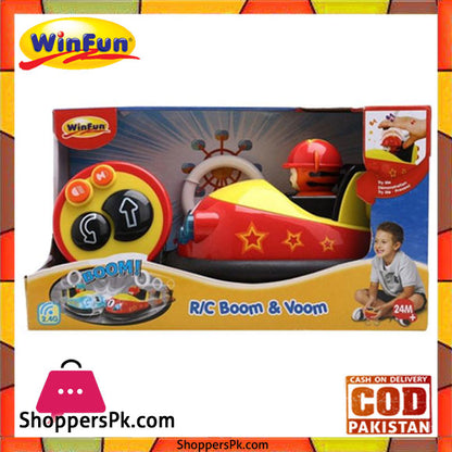 WinFun R/C Boom & Voom Bumper Cars | Remote Control Racing Toy | 24M+