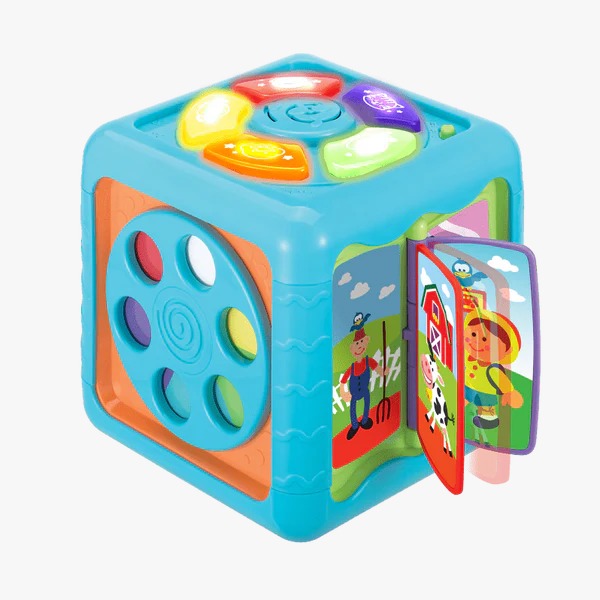 WinFun Baby Activity Cube | Sounds, Shapes & Melodies | Ages 6M+