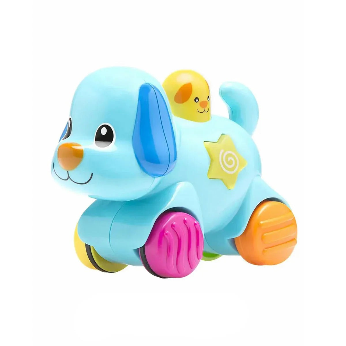 Winfun Press N Go Pet Infant Toy | Sounds & Lights (6M+)