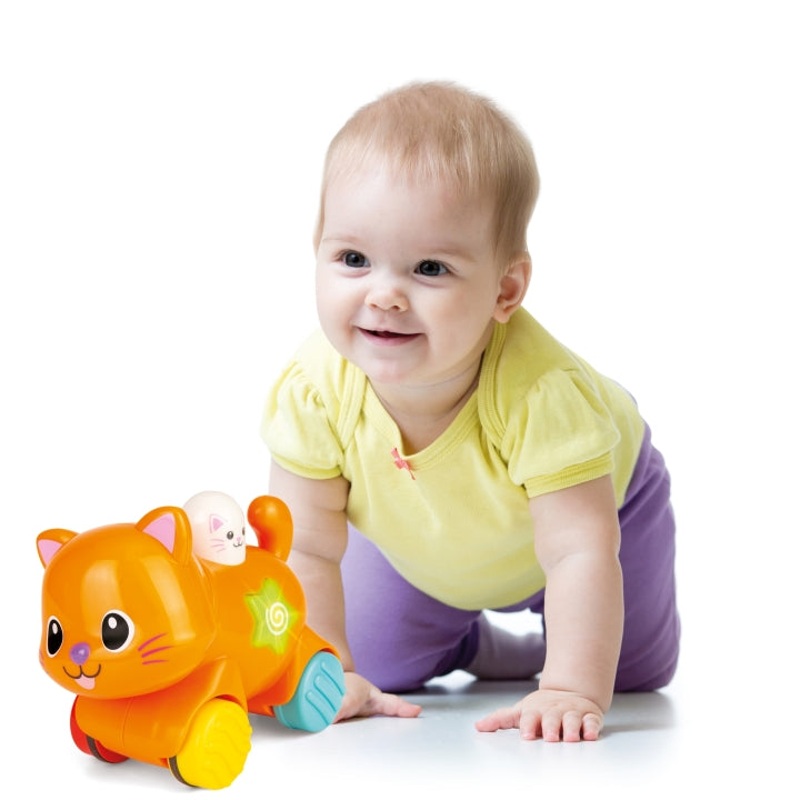 Winfun Press N Go Pet Infant Toy | Sounds & Lights (6M+)