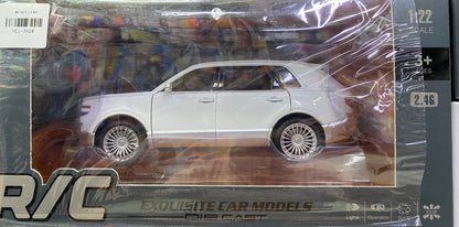 Exquisite 1:22 Scale Remote Control Luxury SUV – 2.4G Diecast-Style Premium RC Toy Car Model with Working Lights, Metallic Trim, and Openable Details for Kids & Collectors (Ages 3+)