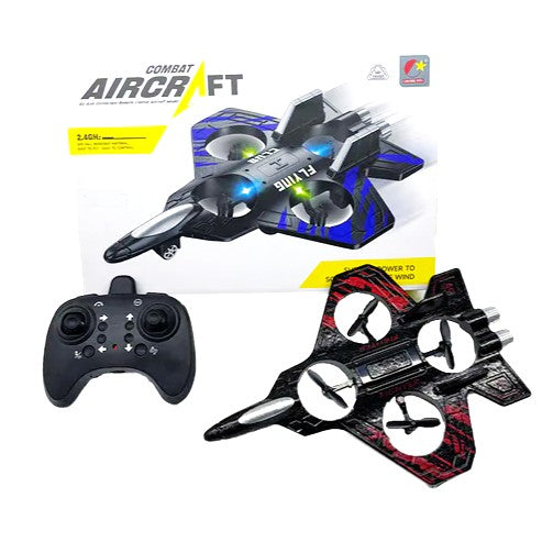 Combat Aircraft 2.4GHz Remote Control Flying Jet | Kids RC Plane with Gyro Stability