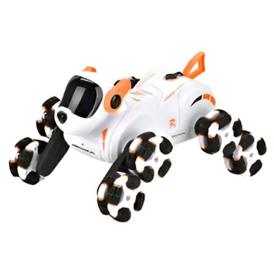 Eight Wheeled Robot Dog Tail Spray 360° Stunt Rotation