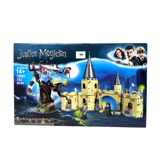 Justice Magician Whomping Willow Building Set – 753-Piece Magical Castle & Flying Car Kit