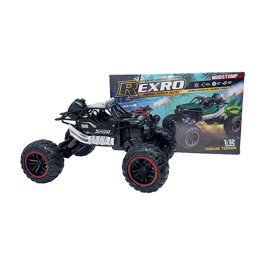 REXRO MUDSTOMP RC Truck | 1:12 Scale Off-Road Monster Car